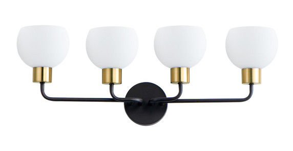 Bathroom Fixtures Four Lights by Maxim ( 16 | 11274SWBZSBR Coraline ) 