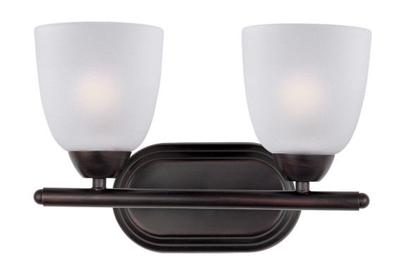 Bathroom Fixtures Two Lights by Maxim ( 16 | 11312FTOI Axis ) 