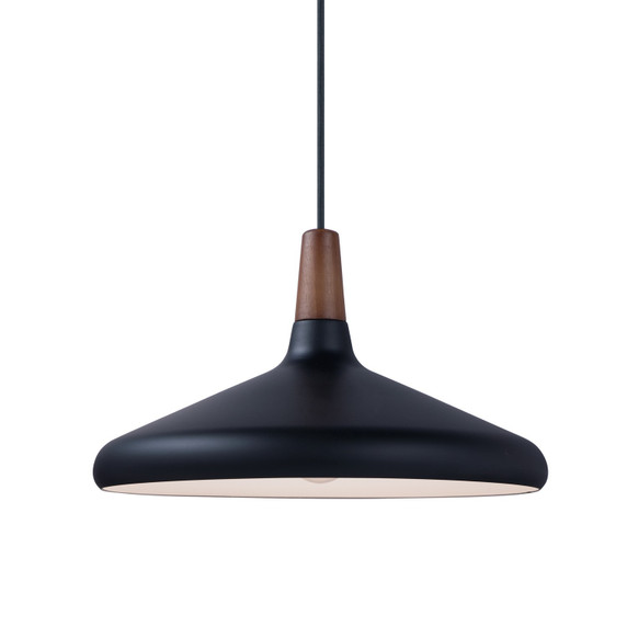 Pendants Metal Shade by Maxim ( 16 | 11354WNBK Nordic ) 