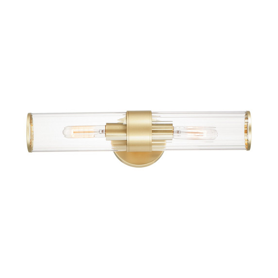 Sconces Double Glass by Maxim ( 16 | 11472CRSBR Crosby ) 