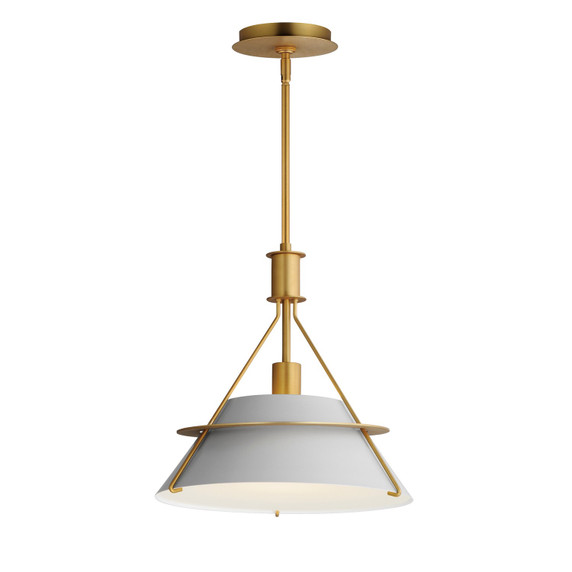 Pendants Metal Shade by Maxim ( 16 | 25221LFGNAB Lucas ) 