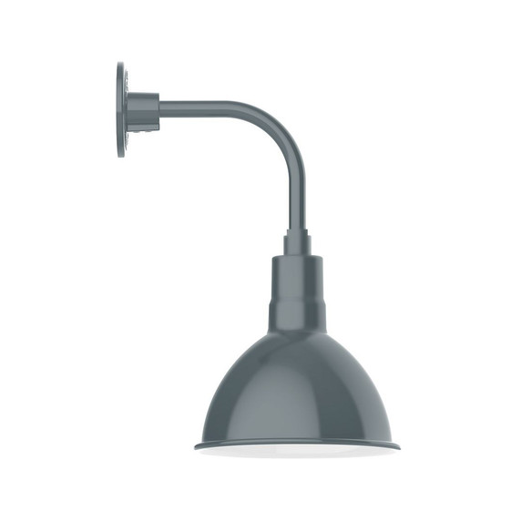 Exterior Wall Mount by Montclair Light Works ( 518 | GNT115-40-L12 Deep Bowl ) 