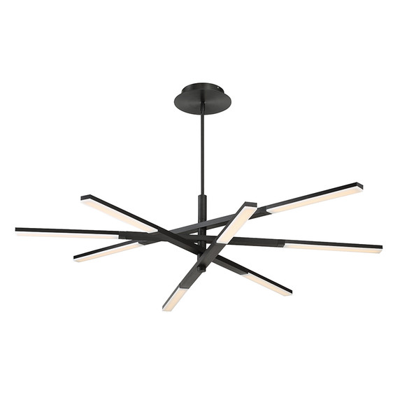 Large Chandeliers Starburst by Modern Forms ( 281 | PD-50748-BK Stacked ) 