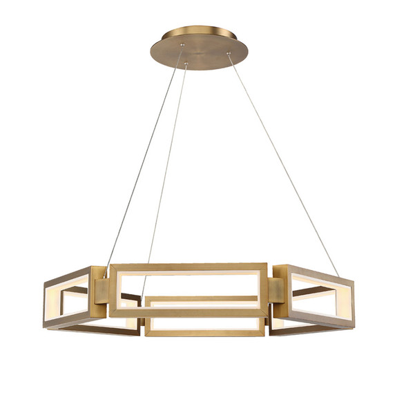 Pendants Open Frame by Modern Forms ( 281 | PD-50835-AB Mies ) 