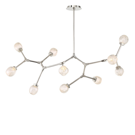 Pendants Glass Down by Modern Forms ( 281 | PD-53751-PN Catalyst ) 