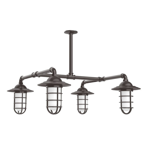 Exterior Hanging by Montclair Light Works ( 518 | MSP052-51-T24-G07 Vaportite ) 