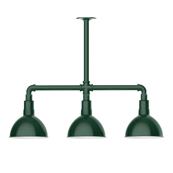 Exterior Chandeliers by Montclair Light Works ( 518 | MSK114-42-T36 Deep Bowl ) 
