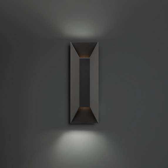Exterior Wall Mt./Flush by Modern Forms ( 281 | WS-W24116-35-BK Maglev ) 
