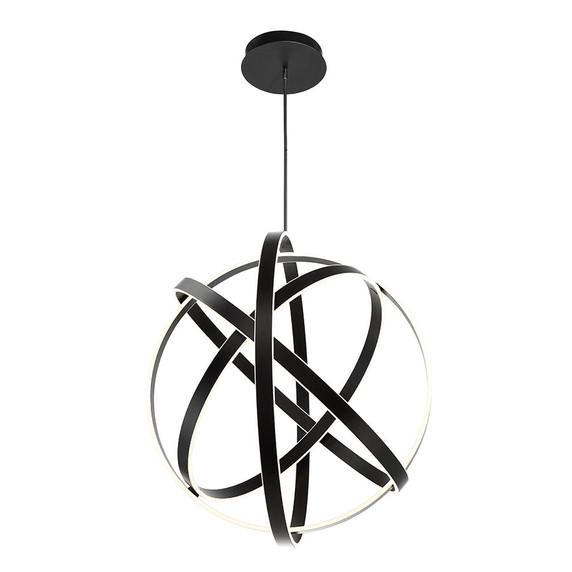 Large Chandeliers Sphere by Modern Forms ( 281 | PD-61738-BK Kinetic ) 