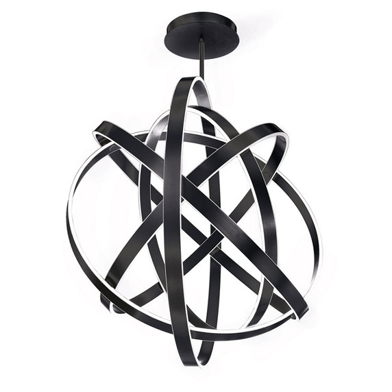 Large Chandeliers Sphere by Modern Forms ( 281 | PD-61760-BK Kinetic ) 
