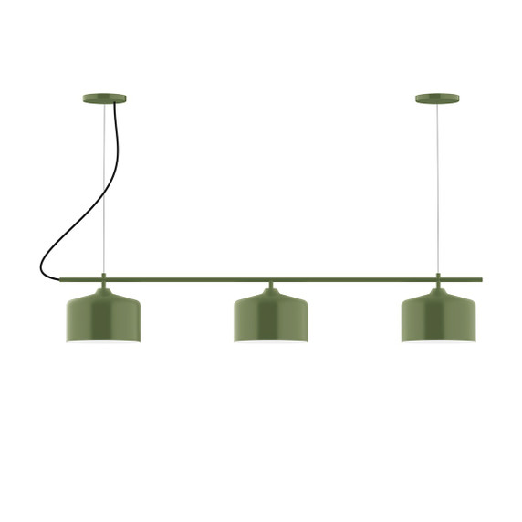 Linear/Island 3 Light Bar by Montclair Light Works ( 518 | CHA419-22 Axis ) 