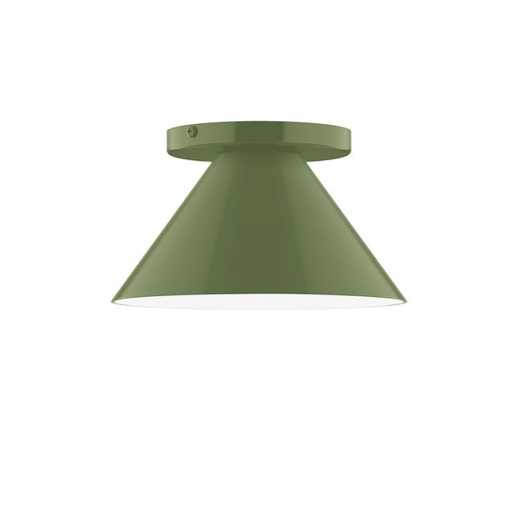 Flush Mounts Glass Down by Montclair Light Works ( 518 | FMD421-22-L10 Pinnacle ) 