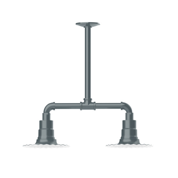 Exterior Hanging by Montclair Light Works ( 518 | MSB157-40-T24 Radial ) 