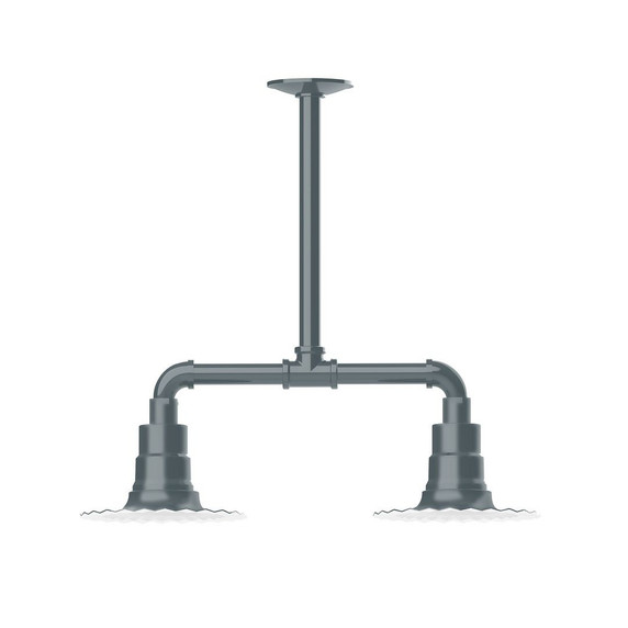 Exterior Hanging by Montclair Light Works ( 518 | MSB157-40-T24-G05 Radial ) 