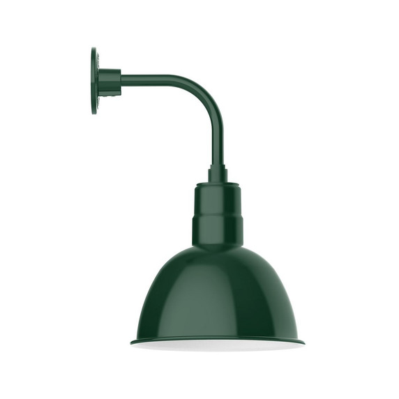 Exterior Wall Mount by Montclair Light Works ( 518 | GNT116-42-B03-W12 Deep Bowl ) 