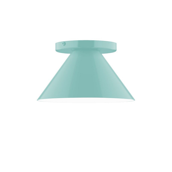Flush Mounts Glass Down by Montclair Light Works ( 518 | FMD421-48-L10 Pinnacle ) 