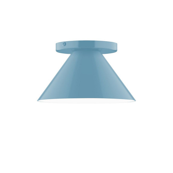 Flush Mounts Glass Down by Montclair Light Works ( 518 | FMD421-54-L10 Pinnacle ) 