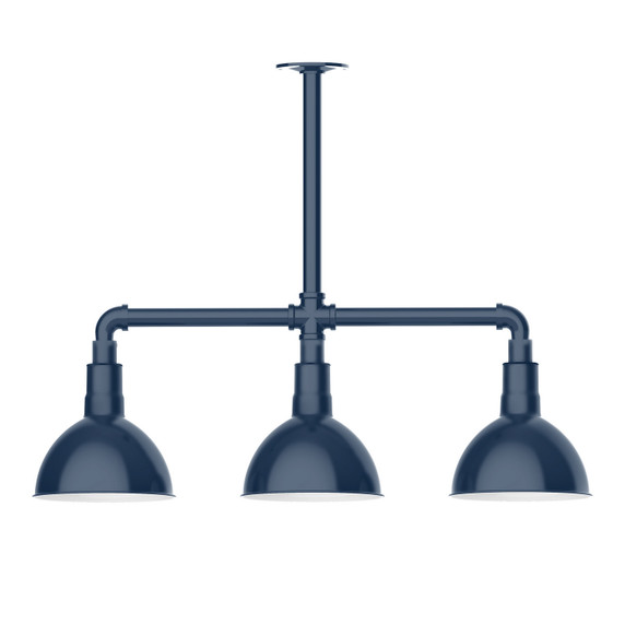 Exterior Chandeliers by Montclair Light Works ( 518 | MSK114-50-T24 Deep Bowl ) 