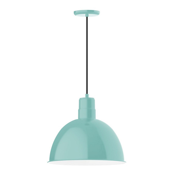 Pendants Metal Shade by Montclair Light Works ( 518 | PEB117-48-C25-W16 Deep Bowl ) 