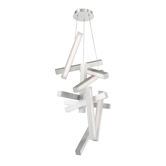 Mid. Chandeliers Multi-Port/Cascade by Modern Forms ( 281 | PD-64849-AL Chaos ) 