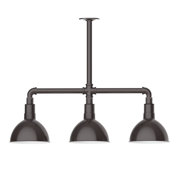 Exterior Hanging by Montclair Light Works ( 518 | MSK114-51-T48-G05 Deep Bowl ) 