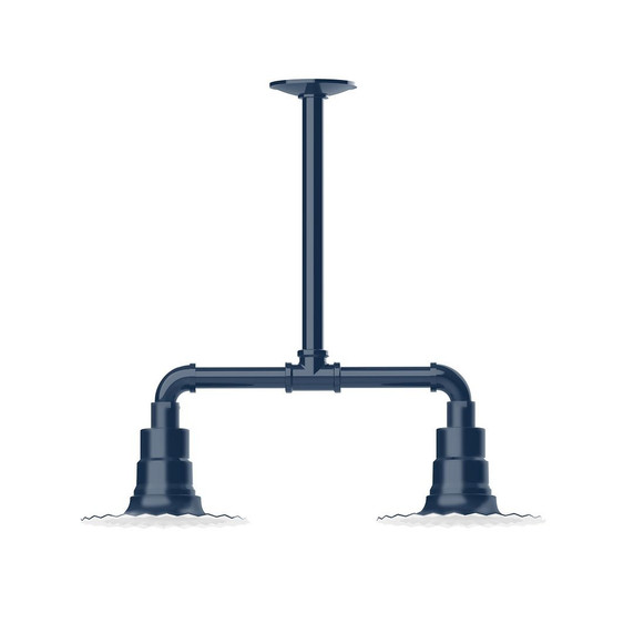 Exterior Hanging by Montclair Light Works ( 518 | MSB157-50-G05 Radial ) 