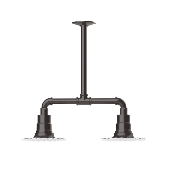Exterior Hanging by Montclair Light Works ( 518 | MSB157-51-G06 Radial ) 