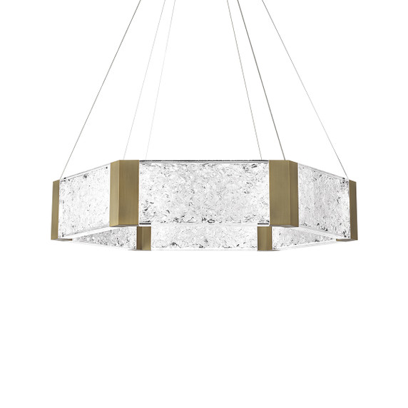 Pendants Glass Down by Modern Forms ( 281 | PD-76034-AB Forever ) 