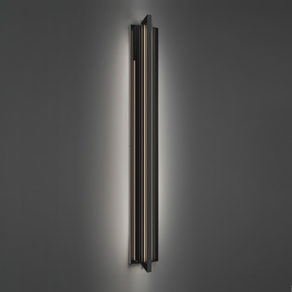 Exterior Sconces by Modern Forms ( 281 | WS-W70560-BK Krimp ) 