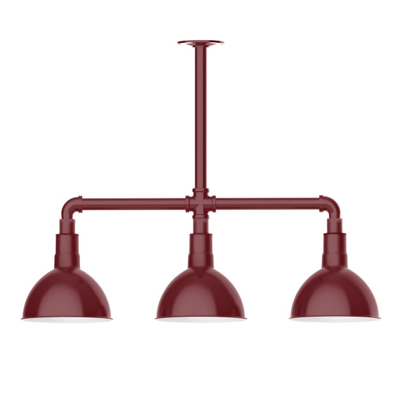 Exterior Chandeliers by Montclair Light Works ( 518 | MSK114-55-T30 Deep Bowl ) 