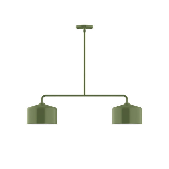 Linear/Island 2 Light Bar by Montclair Light Works ( 518 | MSG419-22-L10 Axis ) 