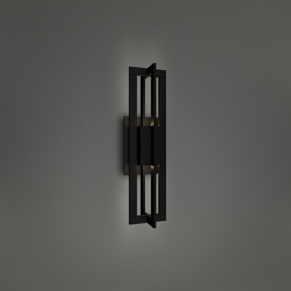 Exterior Wall Mount by Modern Forms ( 281 | WS-W78520-40-BK Gander ) 