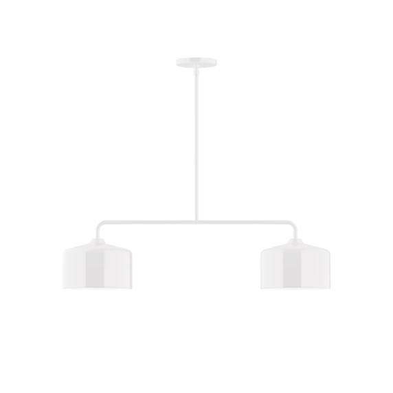 Linear/Island 2 Light Bar by Montclair Light Works ( 518 | MSG419-44 Axis ) 