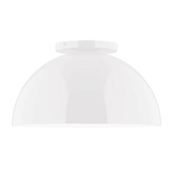Flush Mounts Glass Down by Montclair Light Works ( 518 | FMD432-44-L12 Arcade ) 