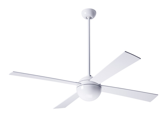 Fans Damp Location by Modern Fan Co ( 201 | BAL-GW-52-WH-NL-003 Ball ) 