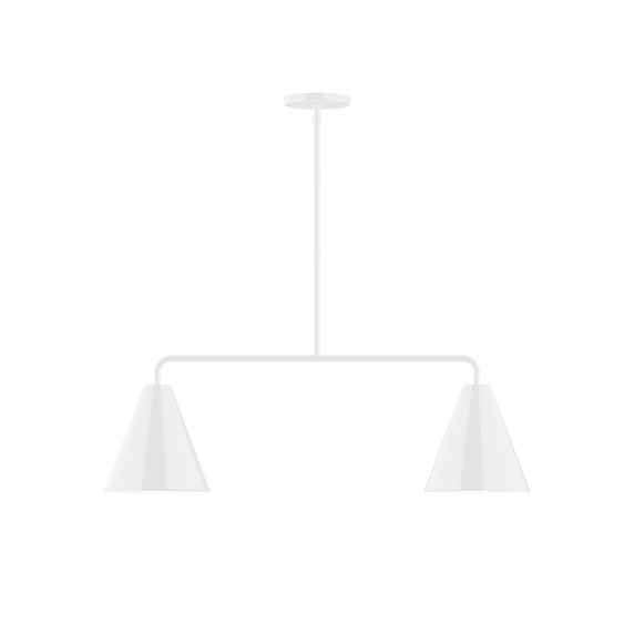Linear/Island 2 Light Bar by Montclair Light Works ( 518 | MSG420-44 Jynx ) 