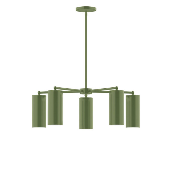 Mid. Chandeliers Glass Down by Montclair Light Works ( 518 | CHC418-22 Jordan ) 