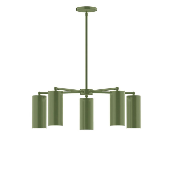 Mid. Chandeliers Glass Down by Montclair Light Works ( 518 | CHC418-22-L10 Jordan ) 