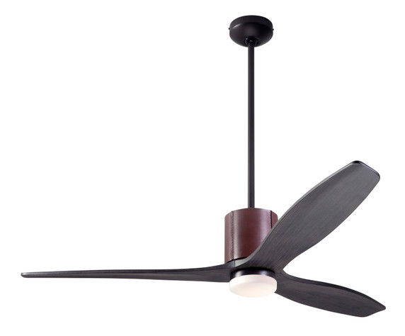 Fans Damp Location by Modern Fan Co ( 201 | LLX-DBCH-54-EB-271-WC LeatherLuxe DC ) 