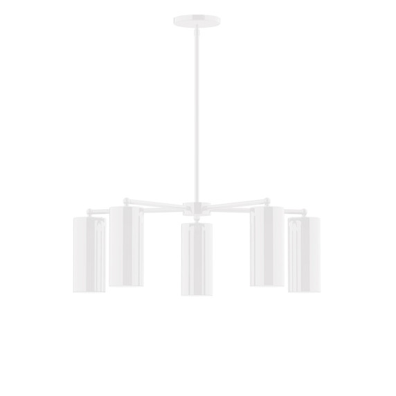 Mid. Chandeliers Glass Down by Montclair Light Works ( 518 | CHC418-44 Jordan ) 