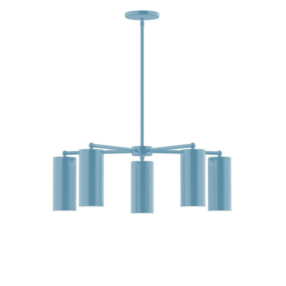 Mid. Chandeliers Glass Down by Montclair Light Works ( 518 | CHC418-54-L10 Jordan ) 