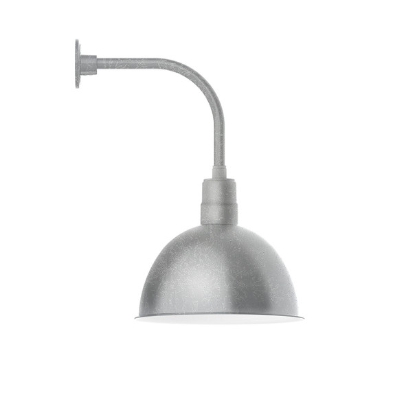 Exterior Wall Mount by Montclair Light Works ( 518 | GNU117-49 Deep Bowl ) 