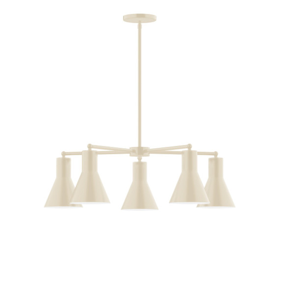 Mid. Chandeliers Glass Down by Montclair Light Works ( 518 | CHC436-16 Flare ) 