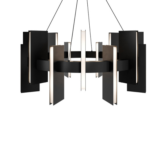 Mid. Chandeliers Other by Modern Forms ( 281 | PD-9533-BK Ronan ) 