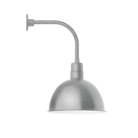 Exterior Wall Mount by Montclair Light Works ( 518 | GNU117-49-W16 Deep Bowl ) 