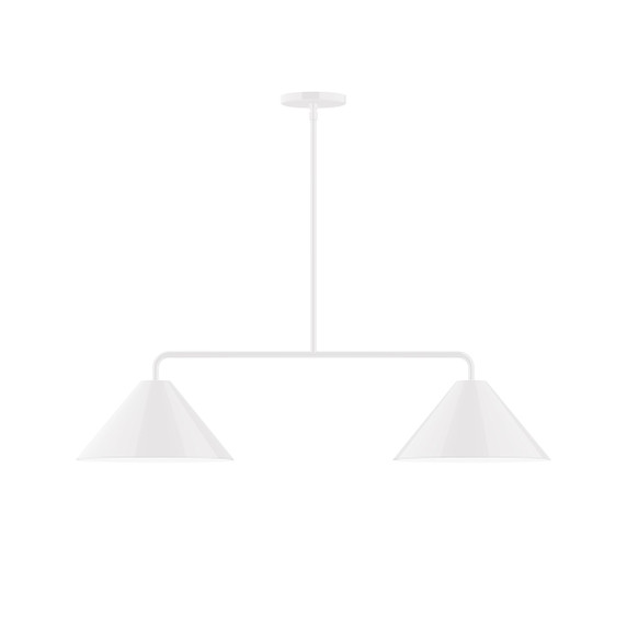 Linear/Island 2 Light Bar by Montclair Light Works ( 518 | MSG422-44 Pinnacle ) 