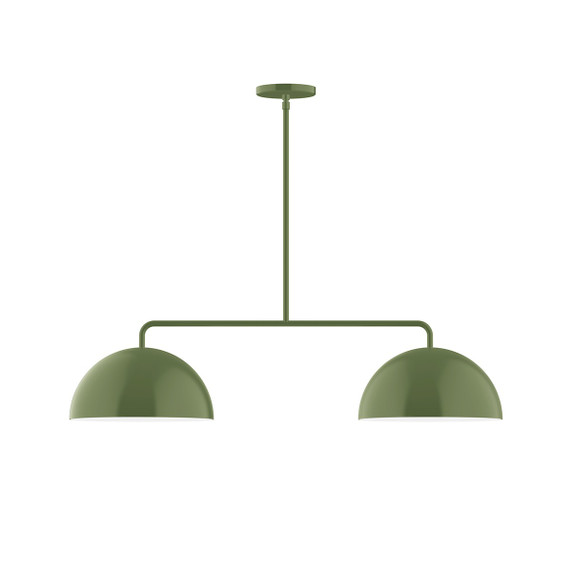 Linear/Island 2 Light Bar by Montclair Light Works ( 518 | MSG432-22 Arcade ) 