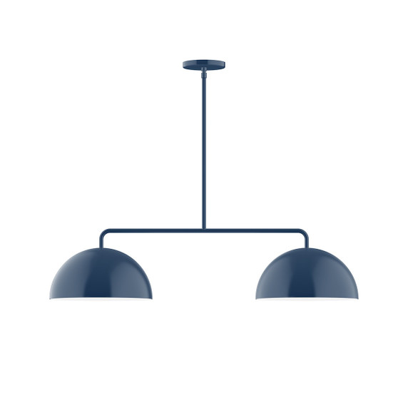 Linear/Island 2 Light Bar by Montclair Light Works ( 518 | MSG432-50 Arcade ) 