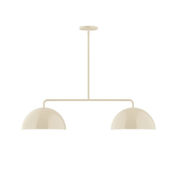 Linear/Island 2 Light Bar by Montclair Light Works ( 518 | MSG432-G15-16 Arcade ) 