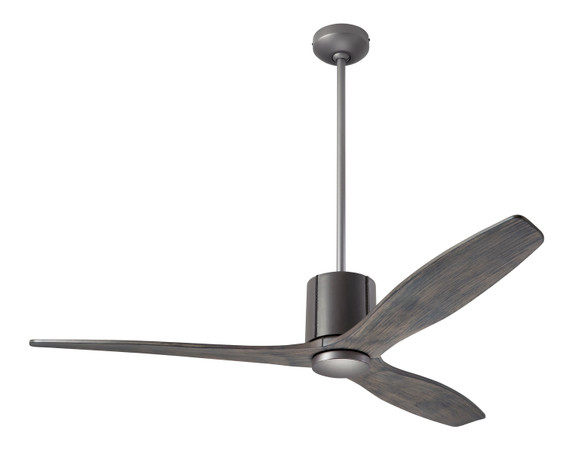 Fans Damp Location by Modern Fan Co ( 201 | LLX-GTGY-54-GY-NL-WC LeatherLuxe DC ) 